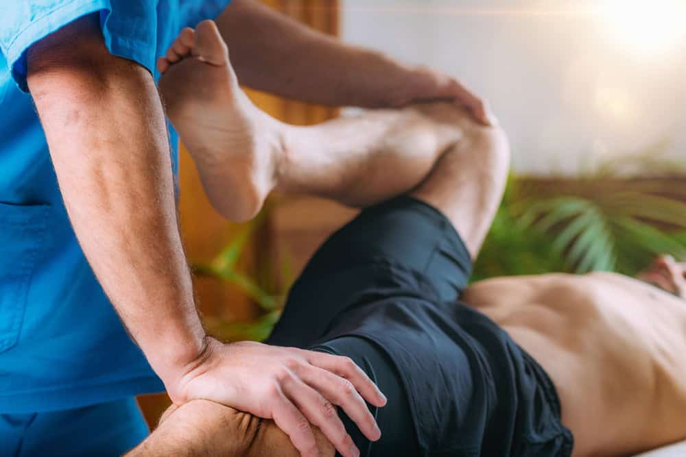 Chiropractic manual manipulation spine adjustment