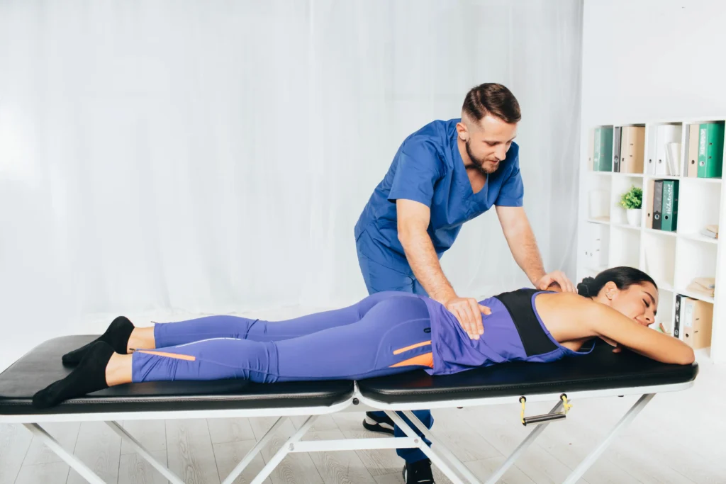 chiropractic spinal adjustment treatment