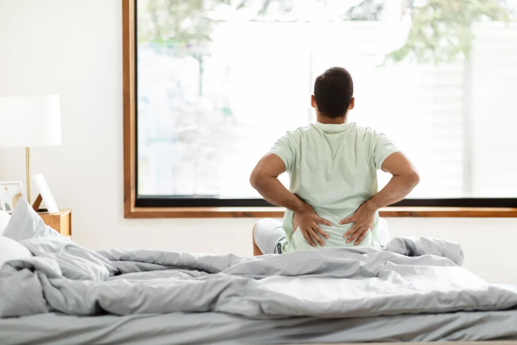 Man Suffering From Back Pain